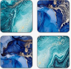 Swirled marble
