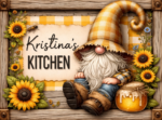 Kristina's kitchen. (Substitute any name)