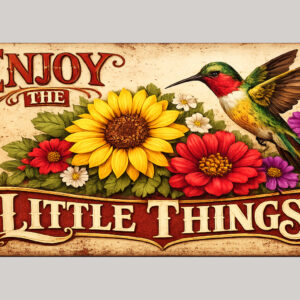Enjoy the little things